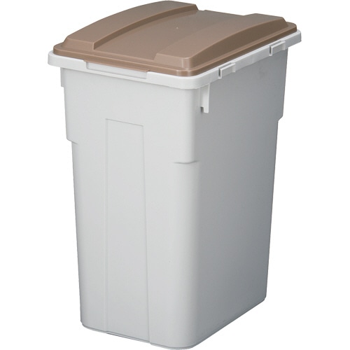 新輝合成 連結カラー分別ペール45 45L ブラウン DS-988-945-4 1個