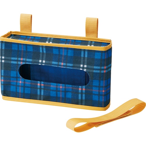 スケーター ティッシュボックスケース トラディショナルチェック JTC1 1個