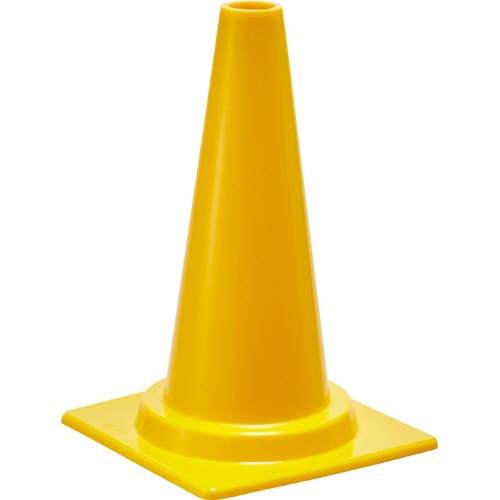 セフテック ミニコーン 高さ450mm 黄 1パック(2個)