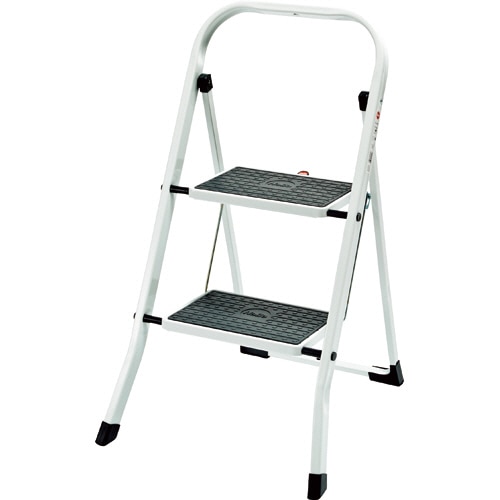 ハイロ K20 スチールフォールディングステップ 2段 4396-901 1台