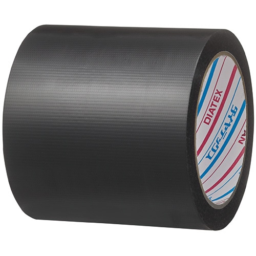 ダイヤテックス パイオラン 仮設コード固定用テープ 100mm×20m ブラック CK-06-BK 1巻