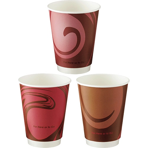 サンナップ エアウォールカップ ヒアゴー 340ml(11.5オンス) C3425EWHG 1パック(25個)