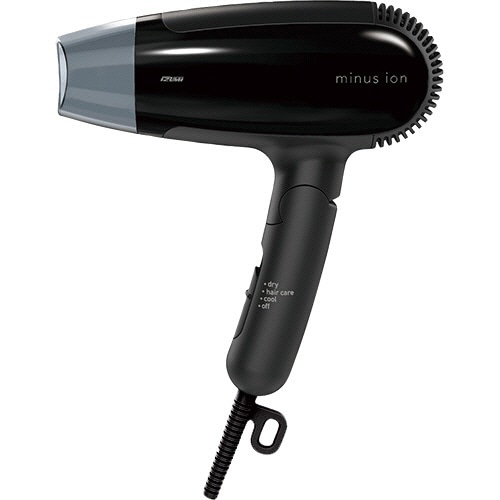 マクセルイズミ マイナスイオン ヘアードライヤー ブラック DR-RM38-K 1台