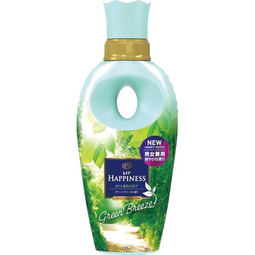 P&G レノアハピネス ユニセックス グリーンブリーズ 本体 520ml 1本