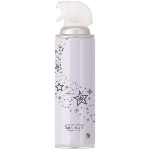 アース製薬 トイレの消臭スプレー スッキーリエア! 無香料 350mL 1本