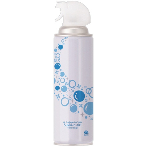 アース製薬 トイレの消臭スプレー スッキーリエア! フローラルソープの香り 350mL 1本