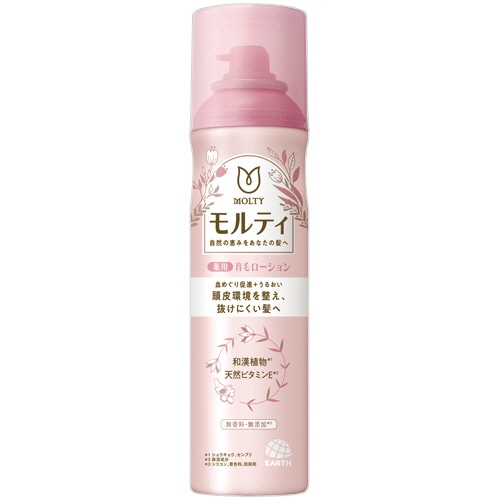 アース製薬　バスクリン　モルティ　薬用育毛ローション　１８０ｇ　１本