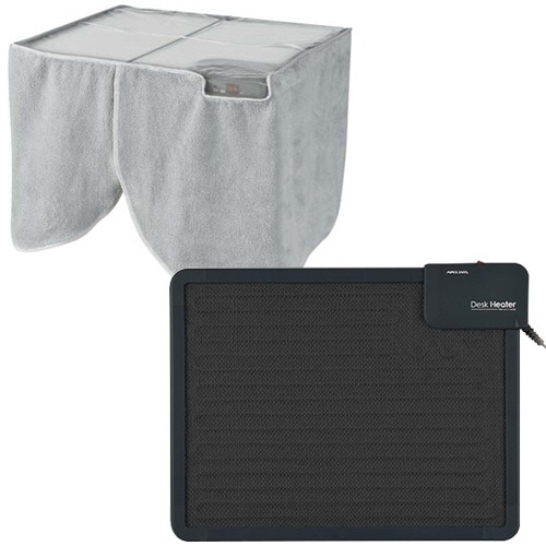 アピックス デスクヒーター グレー ADH-188-GY 1台