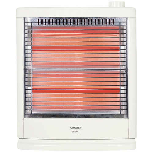 YAMAZEN 電気ストーブ DS-D087(W) 1台