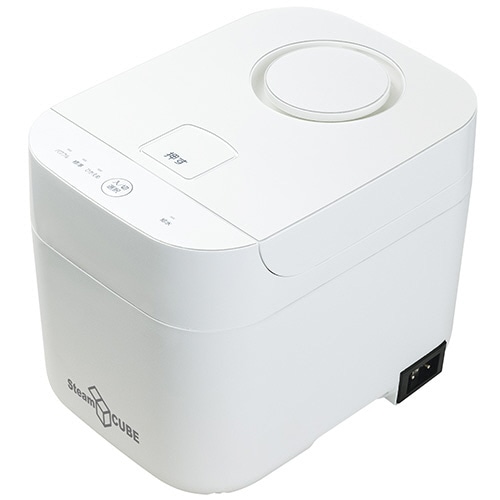 YAMAZEN スチームファン式加湿器 Steam CUBE 17畳用 KSF-K281(W) 1台