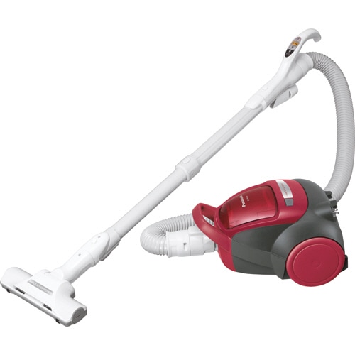 パナソニック サイクロン式 電気掃除機 レッド MC-SK17A-R 1台