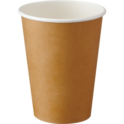 アートナップ 厚紙ペーパーカップ 410mL(13.5オンス) 茶 1パック(50個)