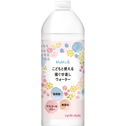 第一石鹸 サイクルスタイル MaMa&こどもと使える寝ぐせ直しウォーター 詰替用 400ml 1本