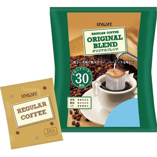 ユニカフェ オリジナルブレンド ドリップコーヒー 7g 1パック(30袋)