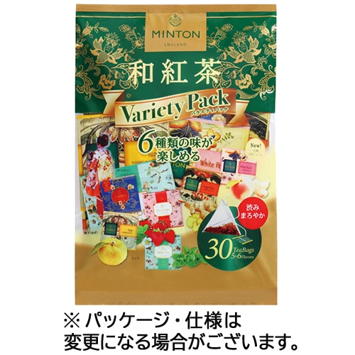 MINTON ティーバッグ 和紅茶バラエティパック 1袋(30バッグ)