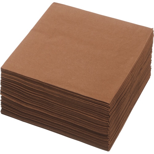 デュニ ティシューナプキン 2PLY 40×40cm 4つ折 チェストナット 1パック(125枚)