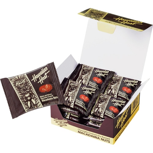 ハワイアンホースト マカデミアナッツチョコレート TIKIミニパック(1粒入) 1箱(16粒)