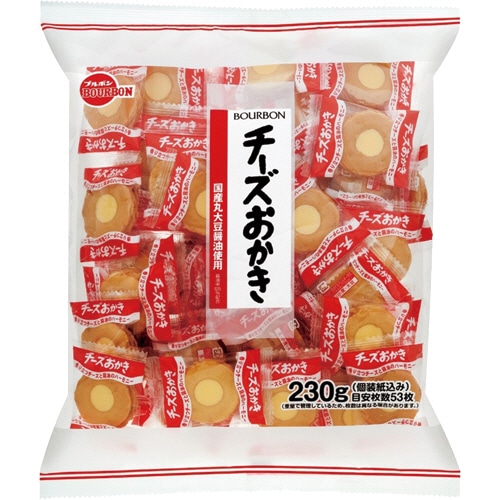 ブルボン チーズおかき 大袋 230g 1袋