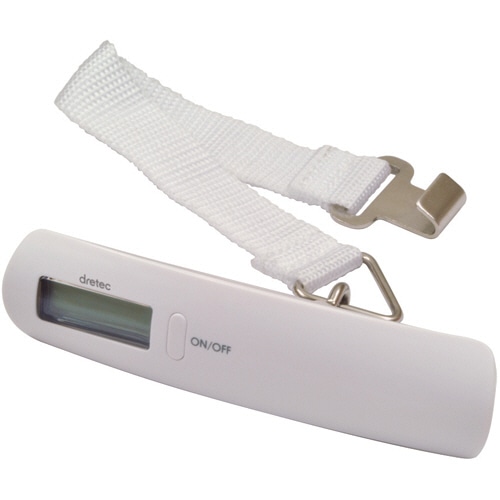 ドリテック 荷物用はかり ホワイト LS-101WT 1個