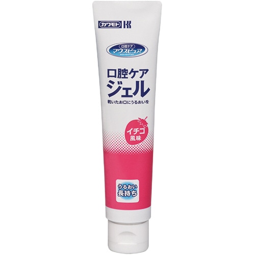 カワモト マウスピュア 口腔ケアジェル イチゴ風味 40g 1本
