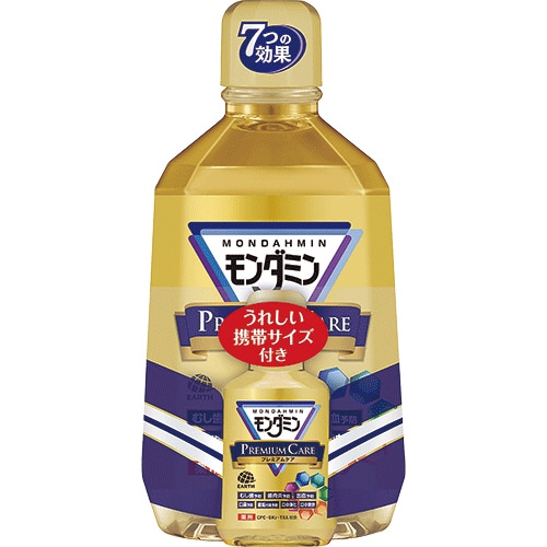 アース製薬 モンダミン プレミアムケア 1080ml+80ml 1パック