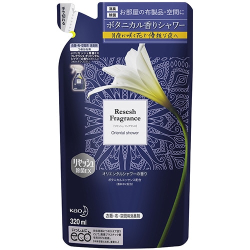 花王 リセッシュ 除菌EX フレグランス オリエンタルシャワー つめかえ用 320ml 1個