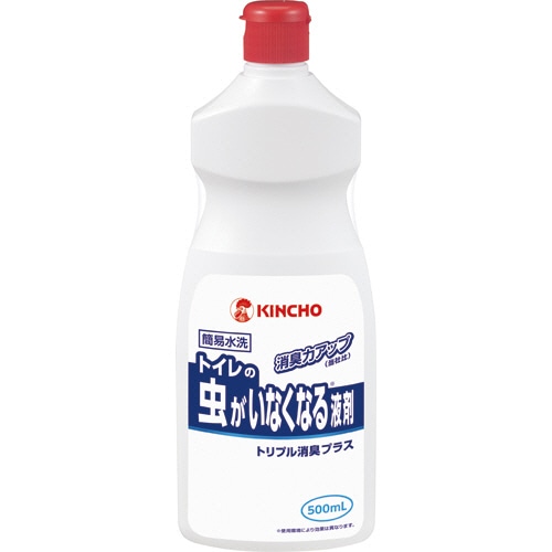 大日本除蟲菊 KINCHO トイレの虫がいなくなる液剤 トリプル消臭プラス 500ml 1本