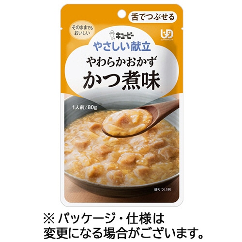 キユーピー やさしい献立 やわらかおかず かつ煮味 80g Y3-32 1パック