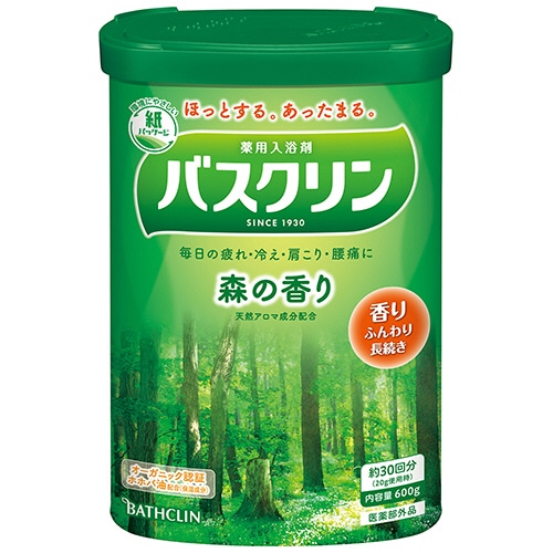 バスクリン 森の香り 600g 1本