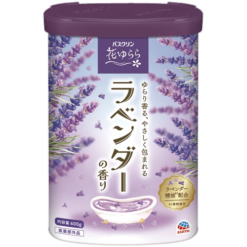 アース製薬　バスクリン　ラベンダーの香り　６００ｇ　１本