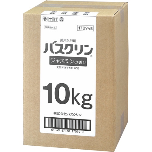アース製薬　バスクリン　ジャスミンの香り　業務用　１０ｋｇ　１缶