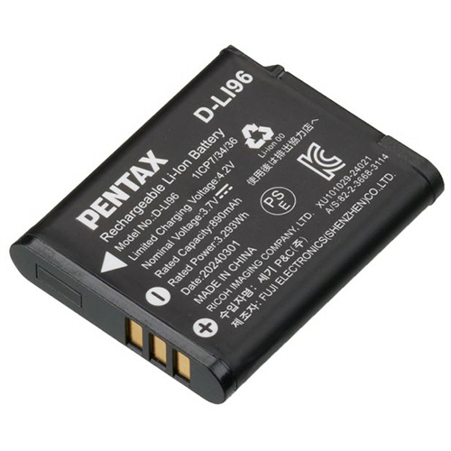 リコー　リチウムイオンバッテリー　Ｄ－ＬＩ９６　１５２２０６　１個