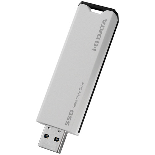 アイオーデータ USB 10Gbps(3.2 Gen2)対応スティックSSD 2TB ホワイト×ブラック SSPS-US2W 1台