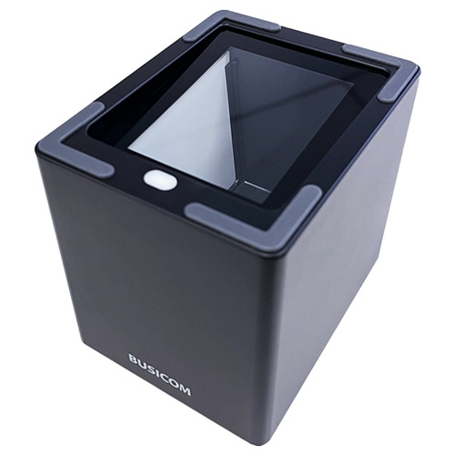 ビジコム デスクトップQRコードリーダー USBタイプ Type-Aケーブルモデル マットブラック BC-NL3000U2-B 1台