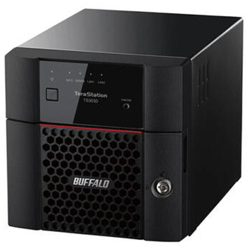 バッファロー　ＴｅｒａＳｔａｔｉｏｎ　ＮＡＳ専用ＨＤＤ搭載　ＮＡＳ　デスクトップモデル　２ドライブ　２ＴＢ　ＴＳ３２３０ＤＮ０２０２　１台