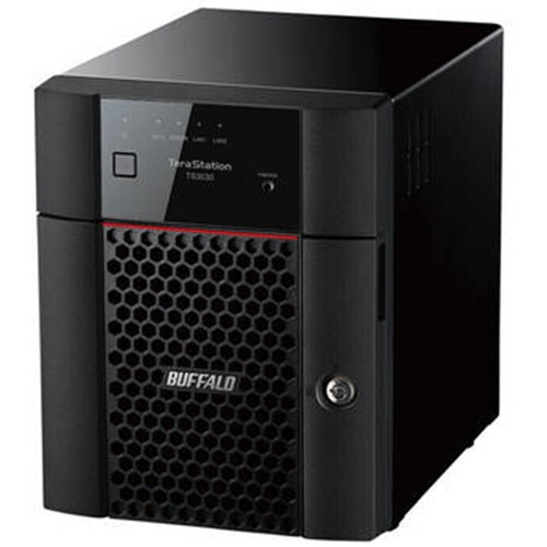 バッファロー　ＴｅｒａＳｔａｔｉｏｎ　ＮＡＳ専用ＨＤＤ搭載　ＮＡＳ　デスクトップモデル　４ドライブ　４ＴＢ　ＴＳ３４３０ＤＮ０４０４　１台