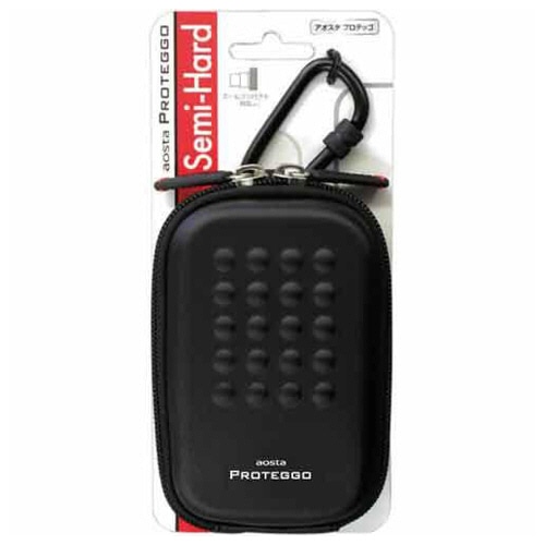 ケンコー・トキナー　デジタルカメラ用ポーチ　ａｏｓｔａ　ＰＲＯＴＥＧＧＯ　ブラック　ＡＯＣ－ＰＧ１ＰＯ－ＢＫ　１個