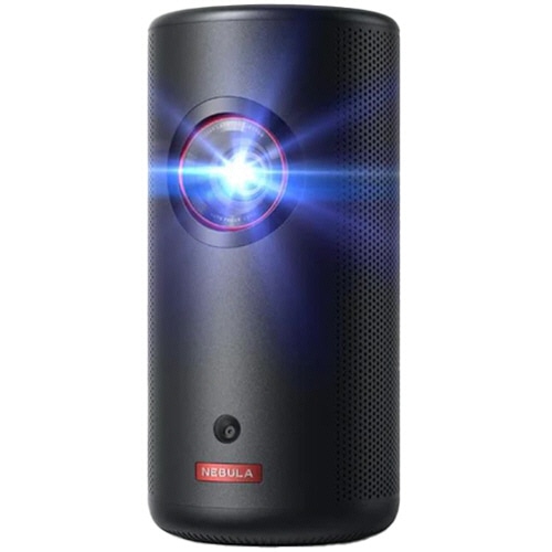 アンカージャパン　Ｇｏｏｇｌｅ　ＴＶ搭載モバイルプロジェクター　ＮＥＢＵＬＡ　Ｃａｐｓｕｌｅ３　Ｌａｓｅｒ　Ｆｕｌｌ　ＨＤ　３００ＡＮＳＩルーメン　ブラック　Ｄ