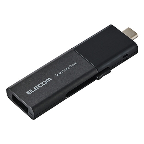 エレコム 外付けポータブルSSD 250GB ブラック ESD-EWB0250GBKR 1個