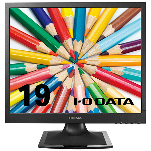 アイオーデータ　１９型スクエア液晶ディスプレイ　ブラック　５年保証　ＬＣＤ－ＳＡＸ１９１ＤＢ　１台