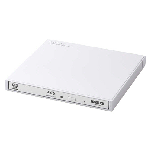 ロジテック　Ｔｙｐｅ－Ａ／Ｃ対応　ポータブルブルーレイドライブ　ホワイト　ＬＢＤ－ＰＷＣ６Ｕ３ＣＶＷＨ　１台