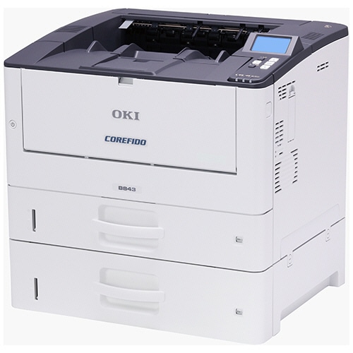 ＯＫＩ　ＣＯＲＥＦＩＤＯ　ＥＸ　モノクロＬＥＤプリンター　ハイスペックトレイ付モデル　Ａ３　Ｂ８４３ｄｎｔ　１台