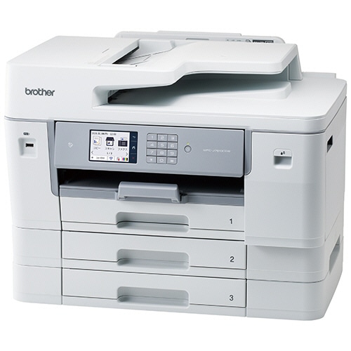 ブラザー　インクジェット複合機　Ａ３　ＦＡＸ機能付　ＭＦＣ－Ｊ７６１０ＣＤＷ　１台