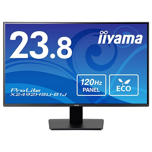 ｉｉｙａｍａ　ＰｒｏＬｉｔｅ　２３．８型液晶ディスプレイ　ブラック　Ｘ２４９２ＨＳＵ－Ｂ１Ｊ　１台