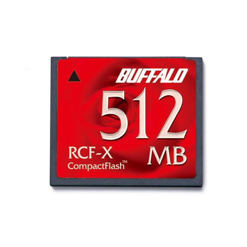 バッファロー コンパクトフラッシュ 512MB RCF-X512MY 1枚