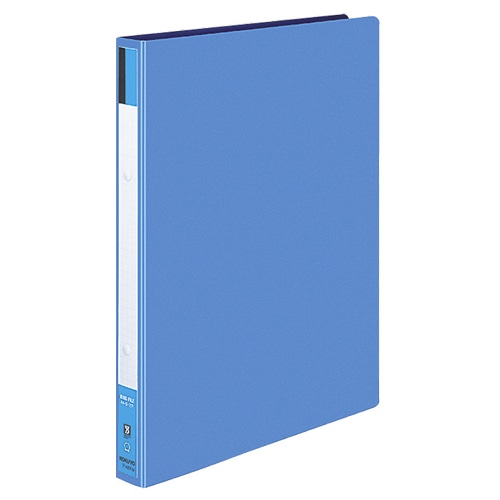 コクヨ リングファイル 色厚板紙表紙 A4タテ 2穴 170枚収容 リング内径22mm 背幅30mm 青 フ-420B 1冊