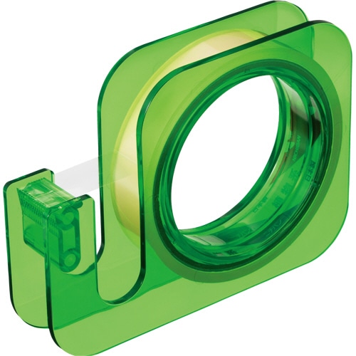 ニチバン セロテープ 大巻 ハンドカッター 18mm×20m 緑 TC-18E3N 1個