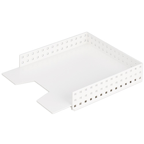 吉川国工業所 マルチファイルトレー A4タテ ホワイト CB-9029(W) 1個