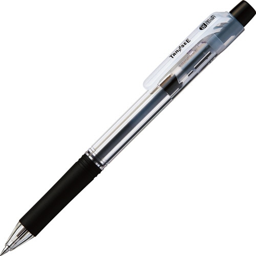 TANOSEE ノック式油性ボールペン ロング芯タイプ 0.5mm 黒 1本