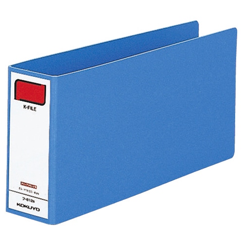 コクヨ 統一伝票用Kファイル(ターンアラウンド用) T5×Y11 400枚収容 40mmとじ 背幅52mm 青 フ-812B 1冊
